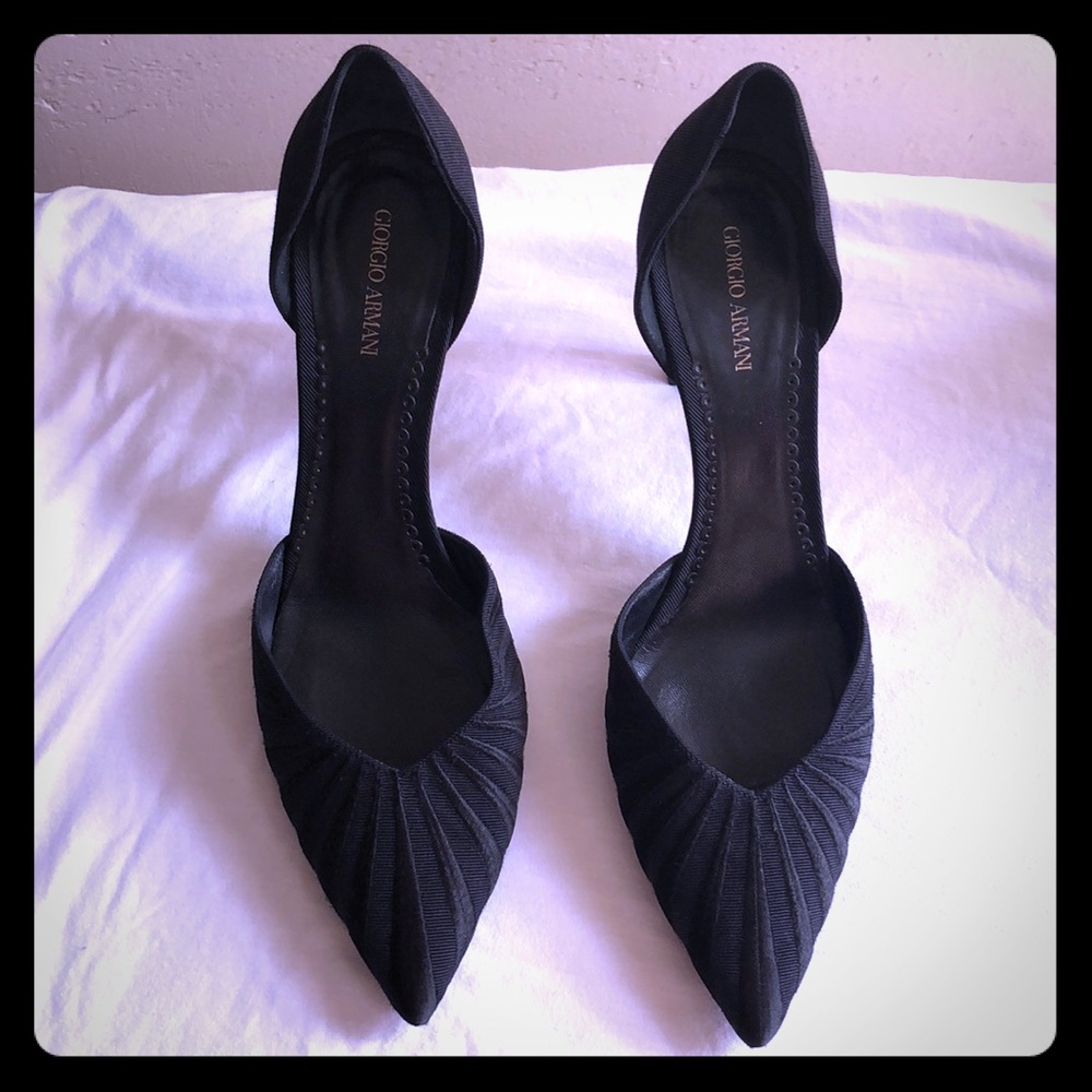 Giorgio Armani heel.
